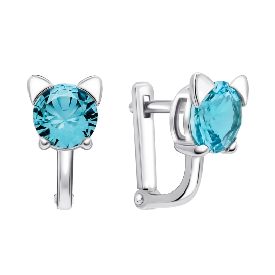 Серьги из серебра