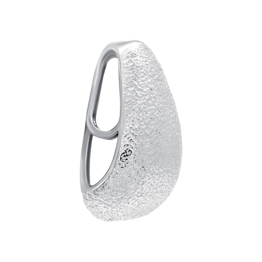 Подвеска из серебра с фианитом