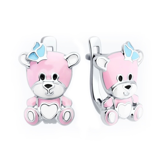 Серьги из серебра 