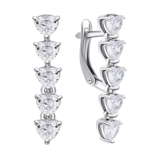 Серьги из серебра