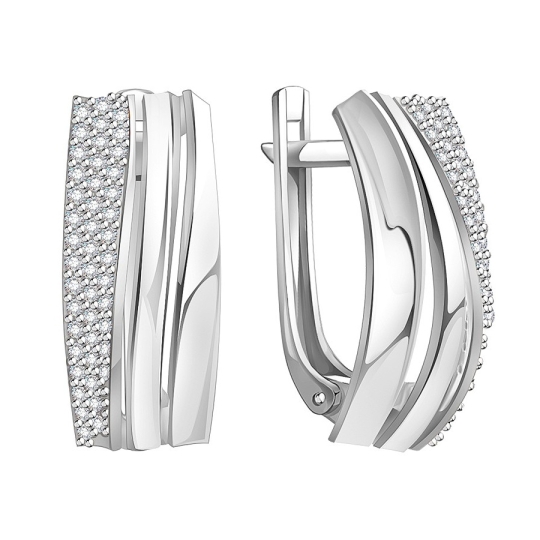 Серьги из серебра