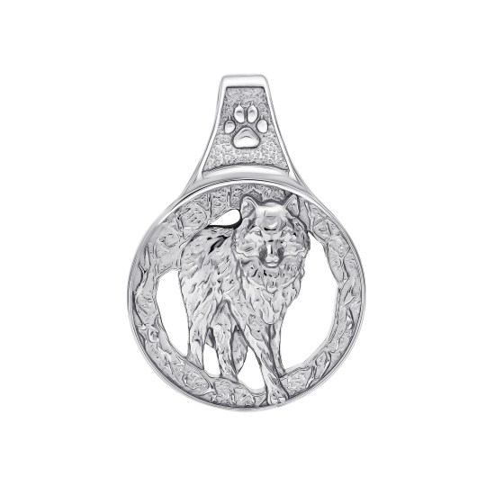 Подвеска из серебра "Сердце"