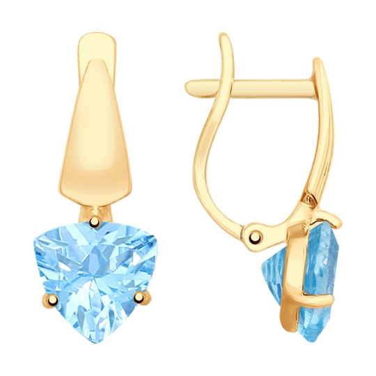 Серьги из золота