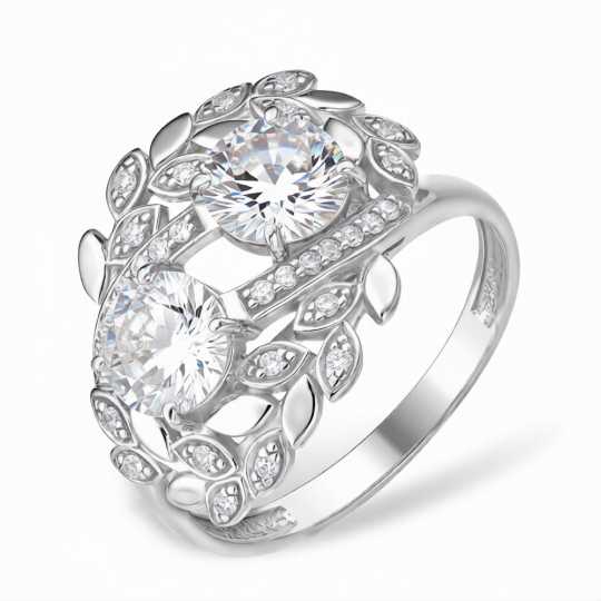 Кольцо-печатка из серебра с ониксом