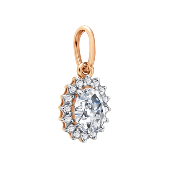 Подвеска из серебра с агатом