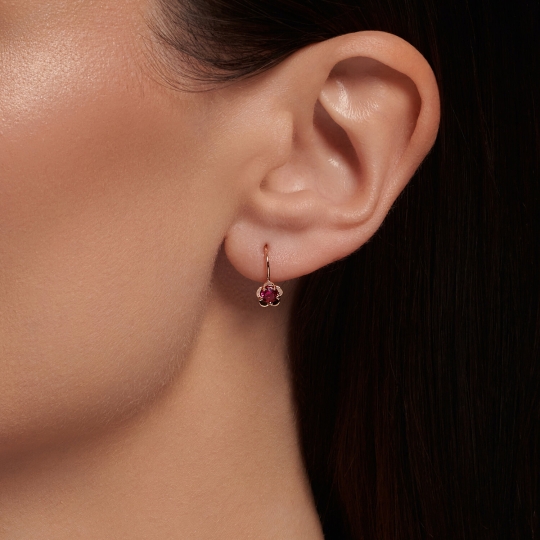 Серьги из золота с жемчугом