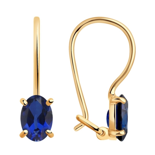 Серьги из золота с жемчугом