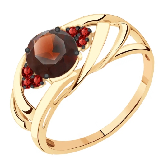 Кольцо из золота с бриллиантами 