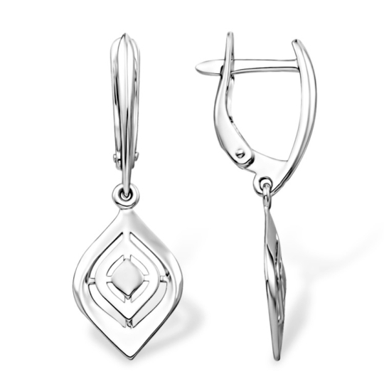Серьги из серебра