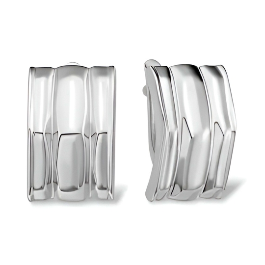 Серьга из серебра 