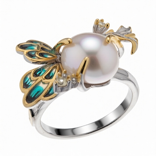 Кольцо из серебра с топазом Swiss