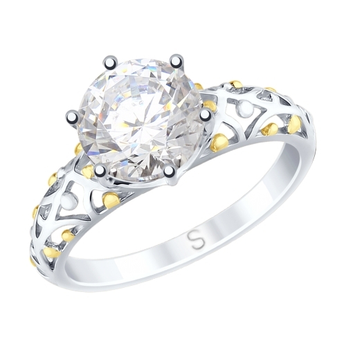 Серьги из серебра с горным хрусталем