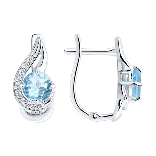 Серьги из серебра