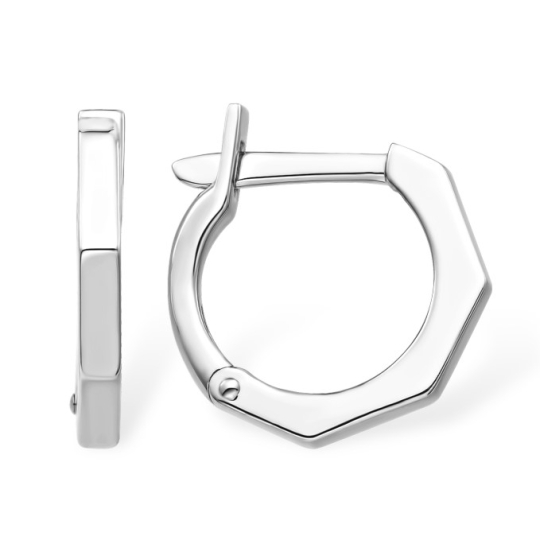 Серьги из серебра с эмалью