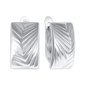 Серьги из серебра