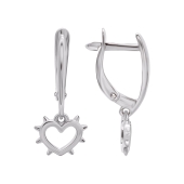 Серьги из серебра