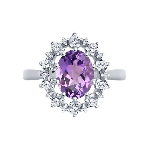 Кольцо из серебра с агатом