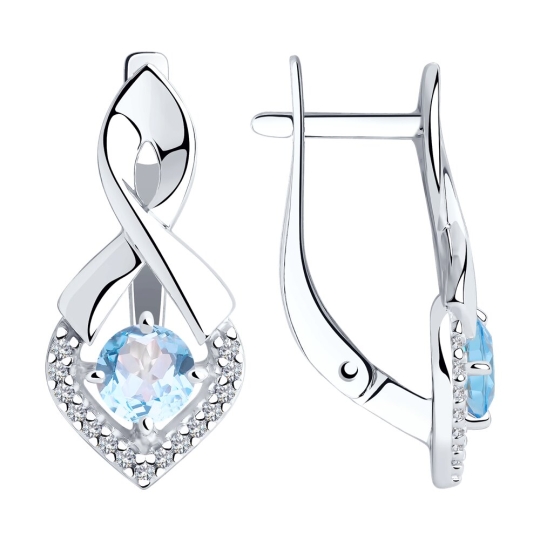 Серьги из серебра