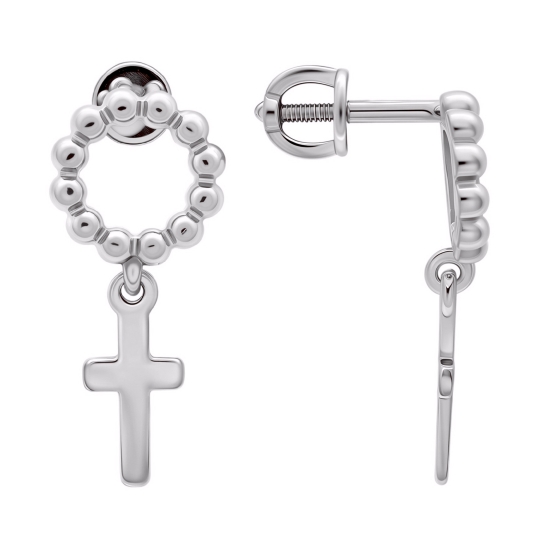 Серьги из серебра