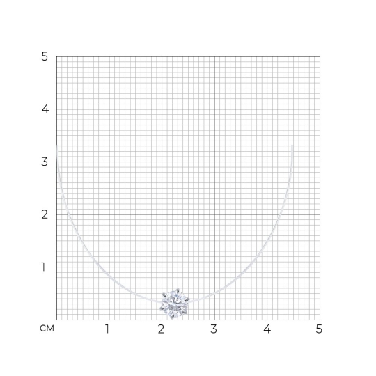 Колье из серебра