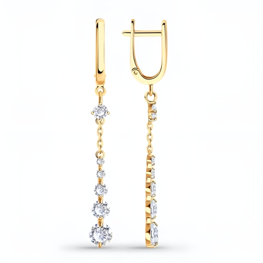 Серьги из золота