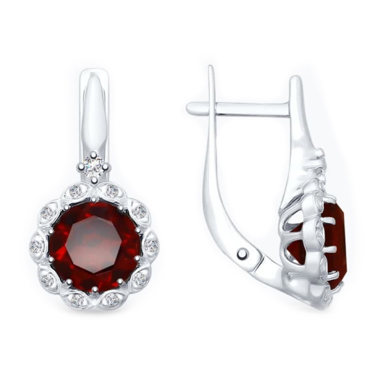 Серьги из серебра