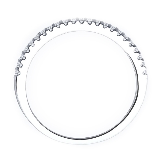 Кольцо из серебра с позолотой