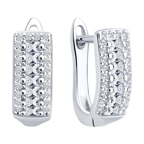 Серьги из серебра