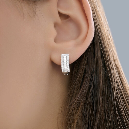 Серьги из серебра