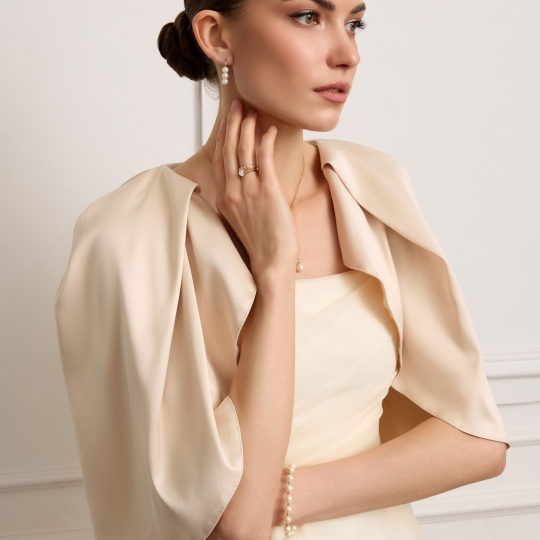 Браслет из золота плетения "Двойной ромб"