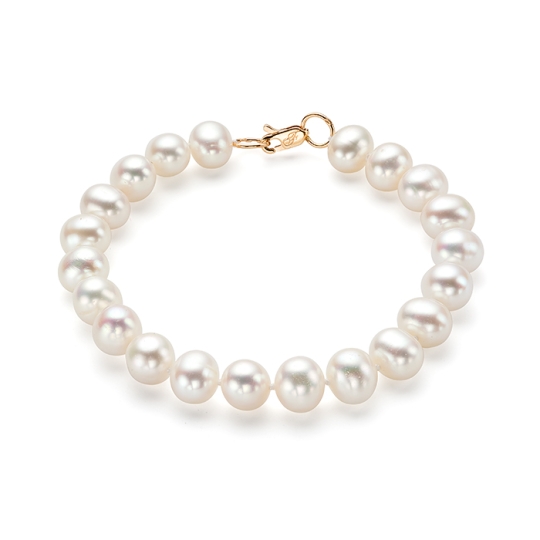 Браслет из белого золота с бриллиантами