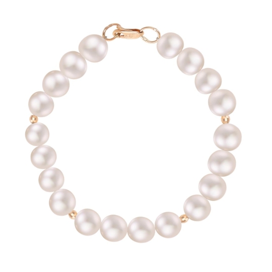 Браслет из белого золота с бриллиантами