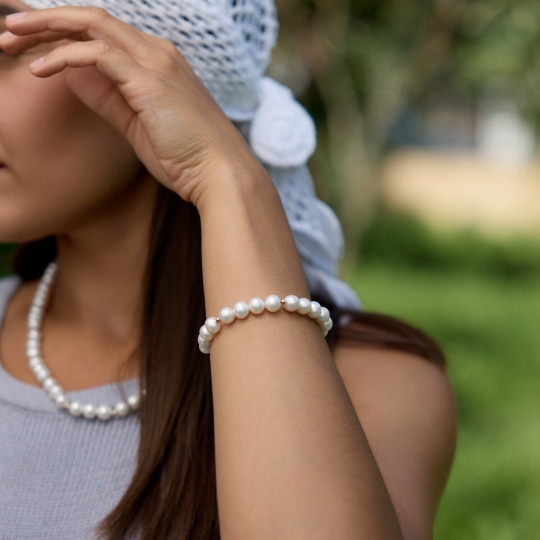 Браслет из золота с ониксом