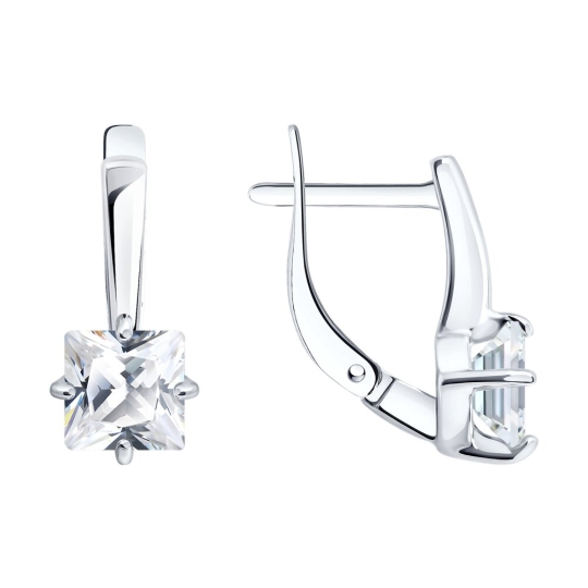 Серьги из серебра