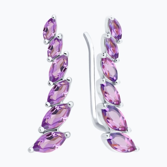 Серьги из серебра