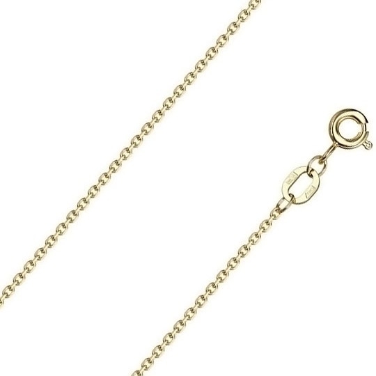 Цепь из лимонного золота плетения "Якорная"