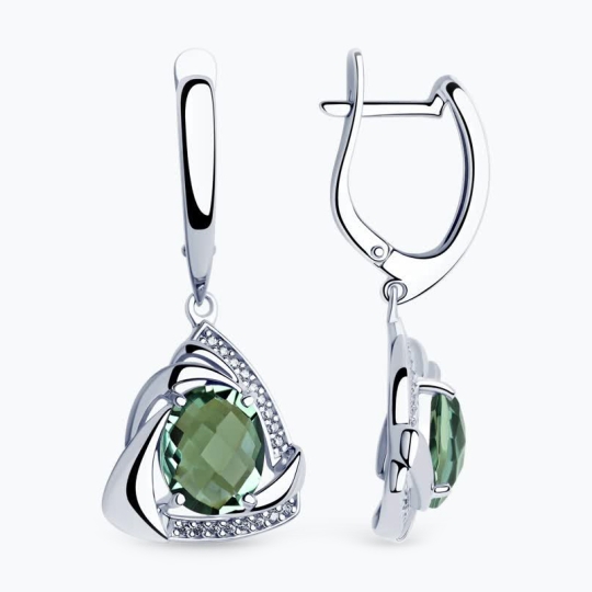 Серьги из серебра