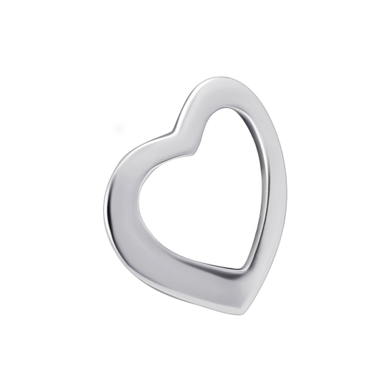 Подвеска из серебра с фианитами