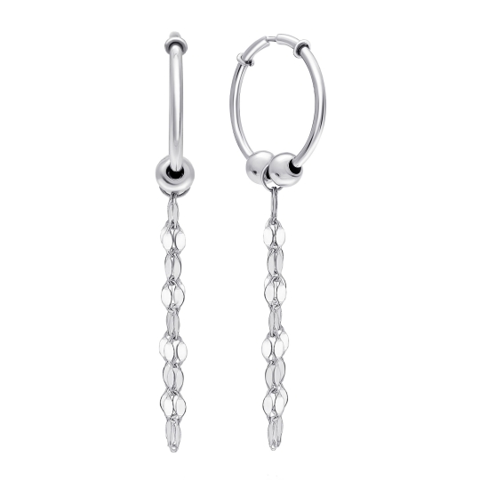 Серьги из серебра