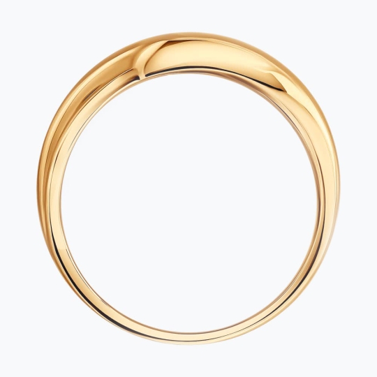 Кольцо из золота с хризолитом