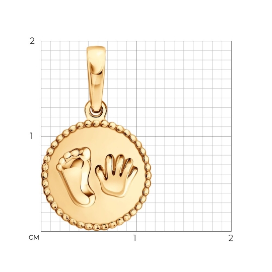 Подвеска из золота