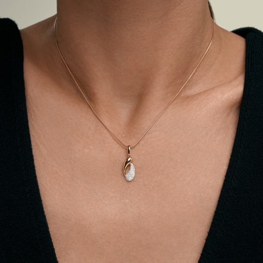 Подвеска-шарм из золота