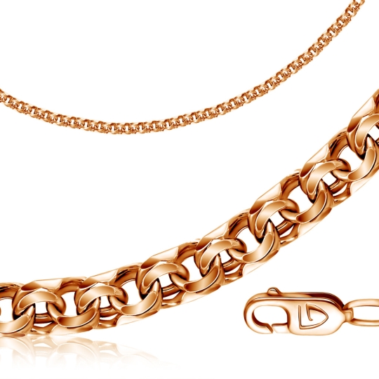 Браслет из лимонного золота с фианитами