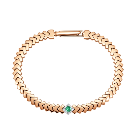 Браслет из золота с жемчугом