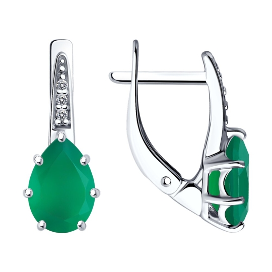 Серьги из серебра