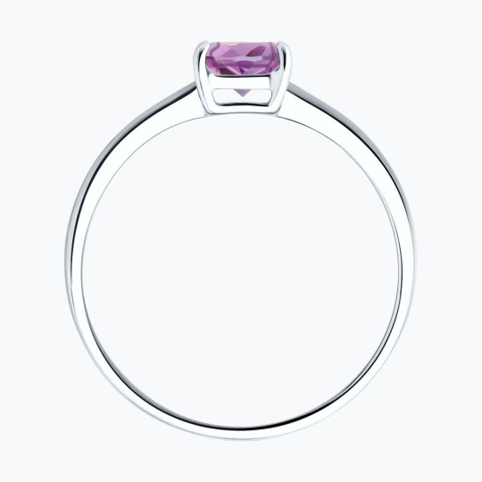 Кольцо из серебра с опалом