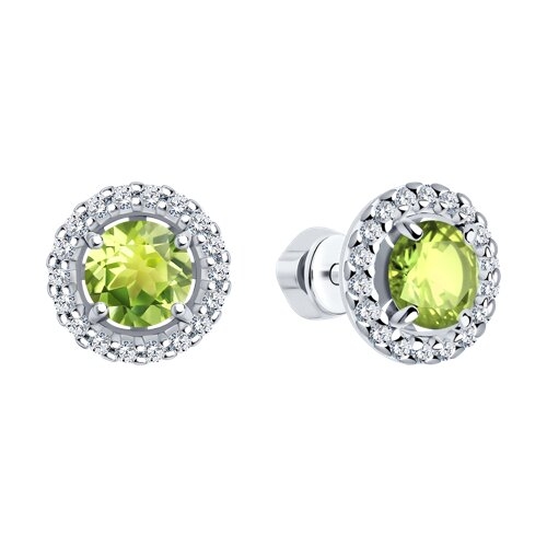 Серьги-продевки из серебра 