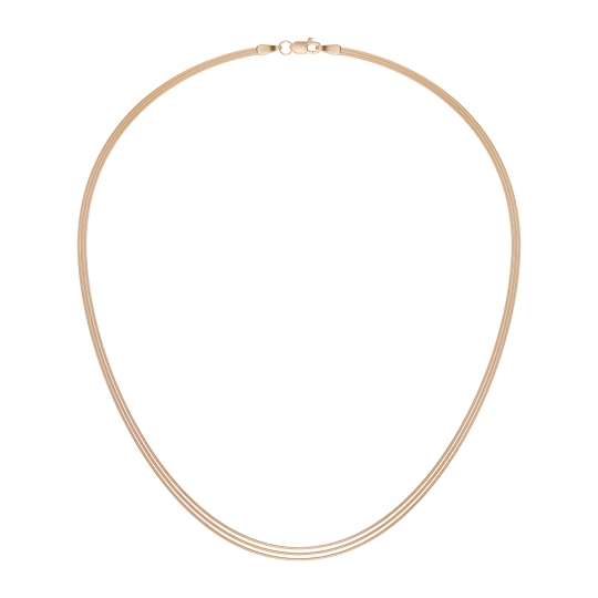 Колье из золота с фианитами