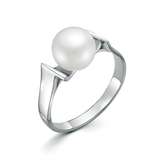 Кольцо из серебра с перламутром