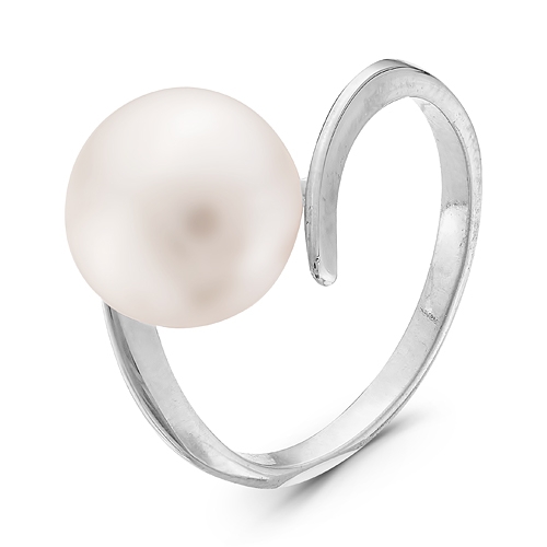 Кольцо из серебра с фианитами